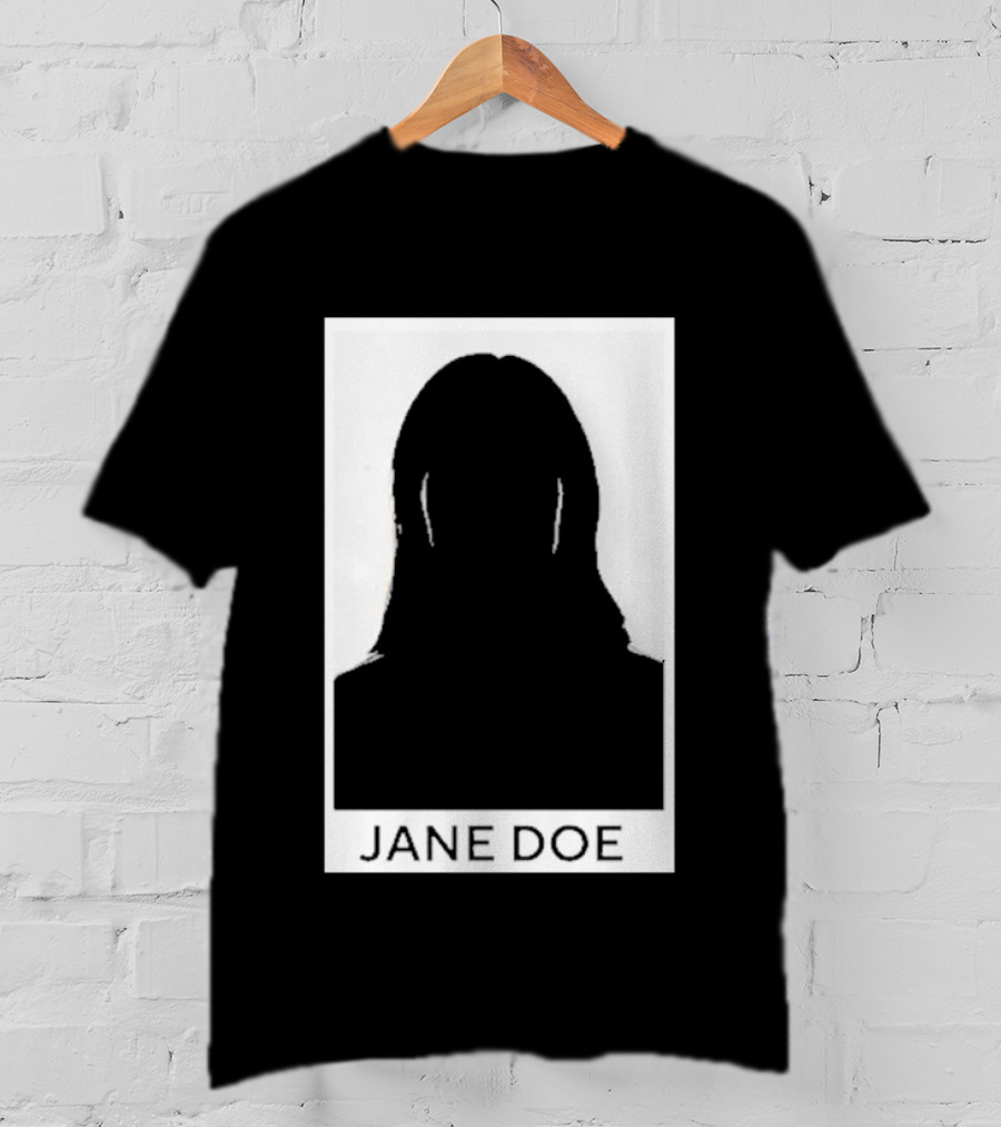 Justice For Jane Doe Silhouette Recognition Movement T-Shirt