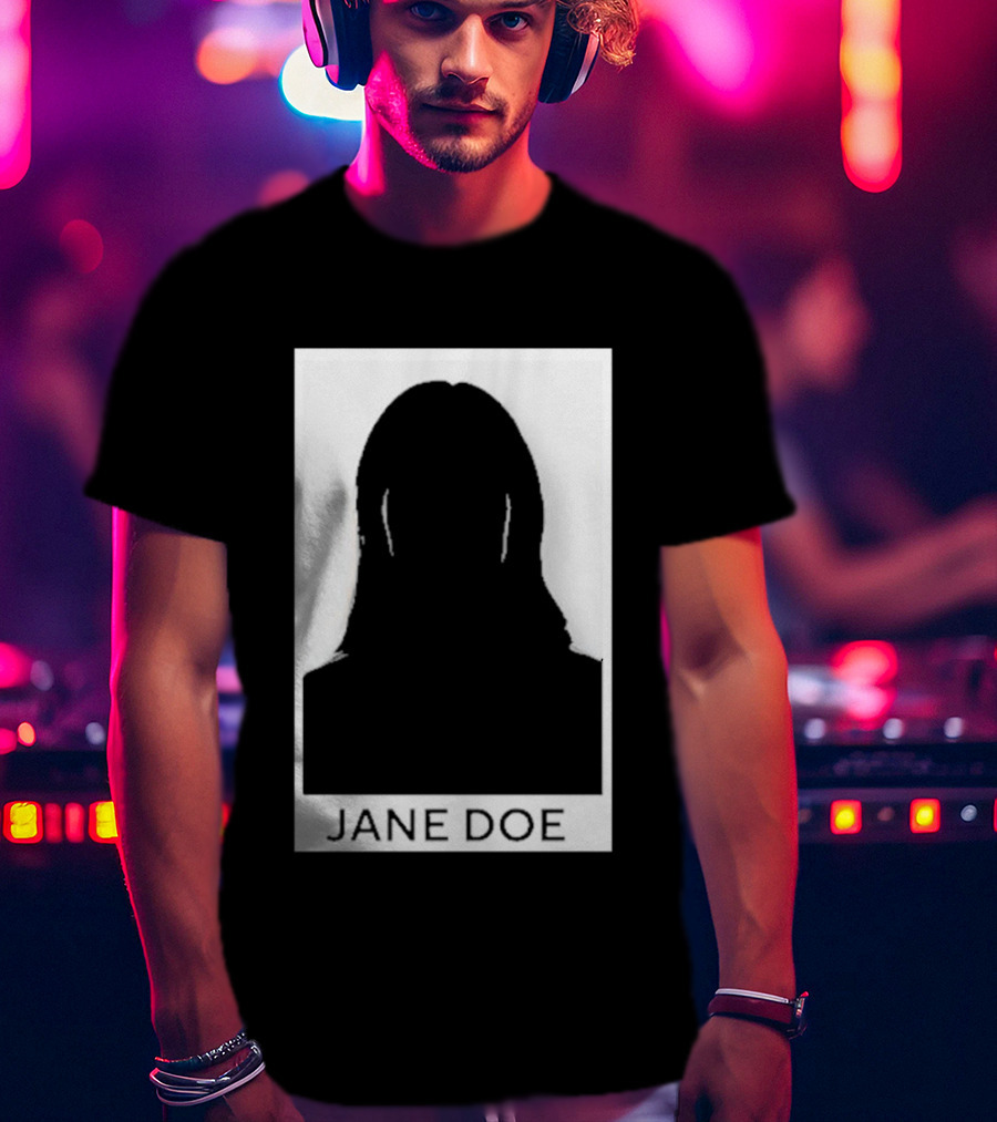 Justice For Jane Doe Silhouette Recognition Movement T-Shirt