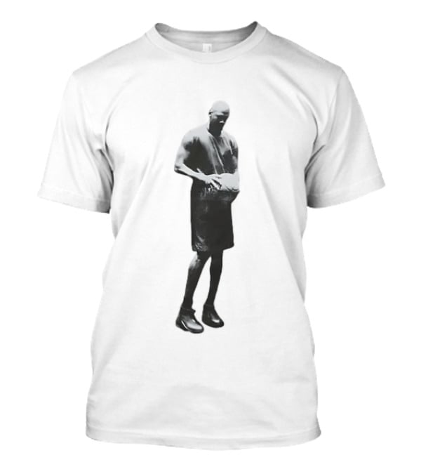 Michael Jordan Jumpman Chicago Bulls Statue T-Shirt