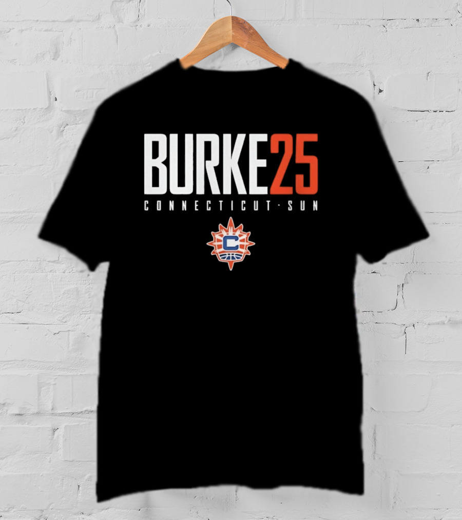 Connecticut Sun Burke 25 WNBA Basketball T-Shirt