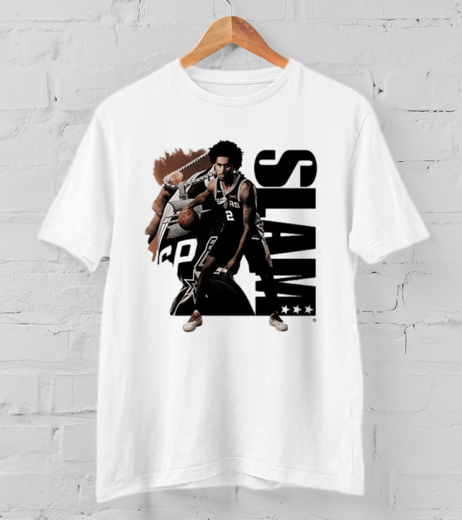 Dylan Harper 2 San Antonio Spurs SLAM 264 NBA Basketball T-Shirt