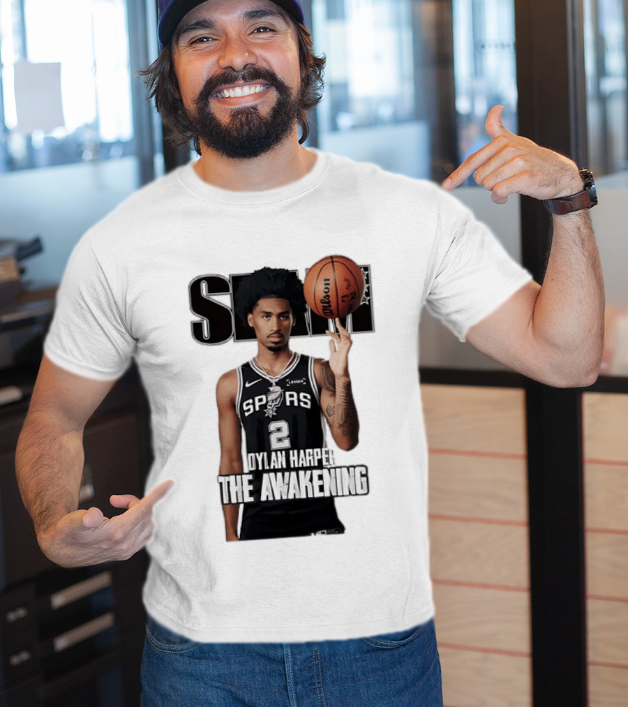 Dylan Harper 2 San Antonio Spurs The Awakening Slam NBA Basketball Cover T-Shirt