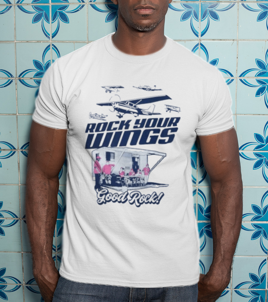 EAA AirVenture 2026 Rock Your Wings Good Rock Airplane Gathering T-Shirt