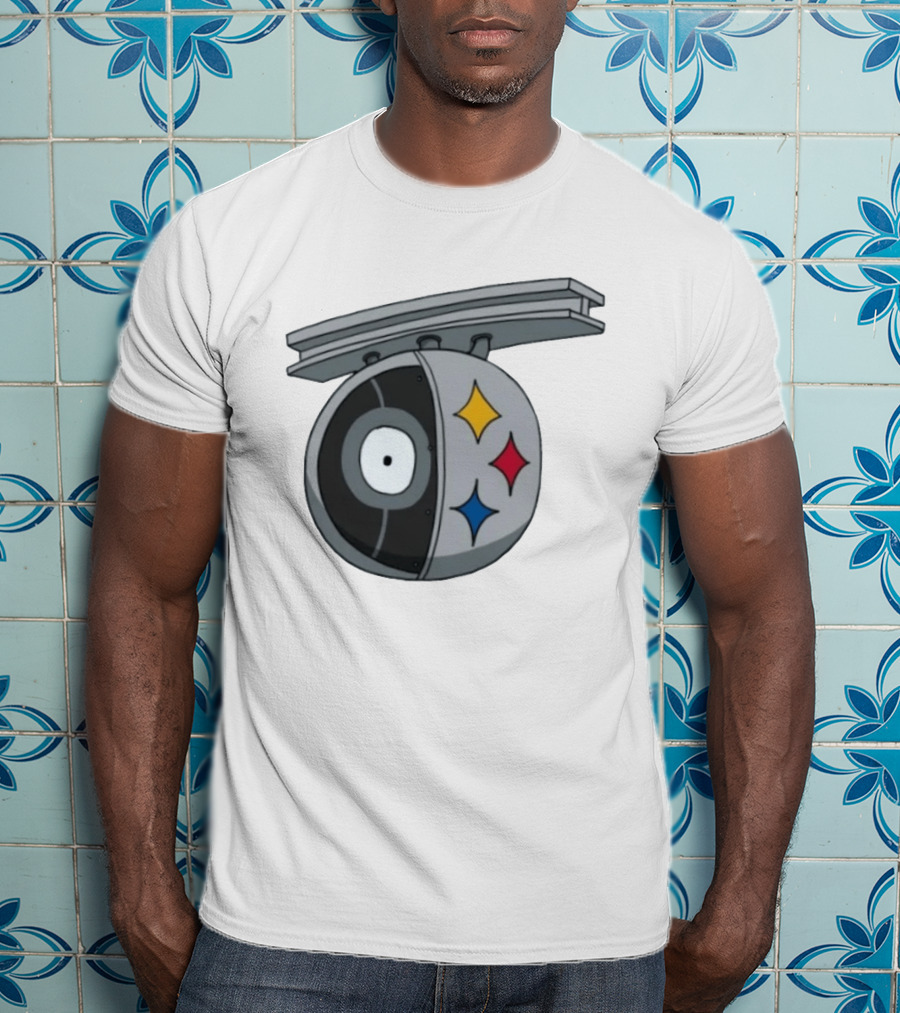 Pittsburgh Steelers Pokémon Sentret Steel Football Stadium Jumbotron T-Shirt