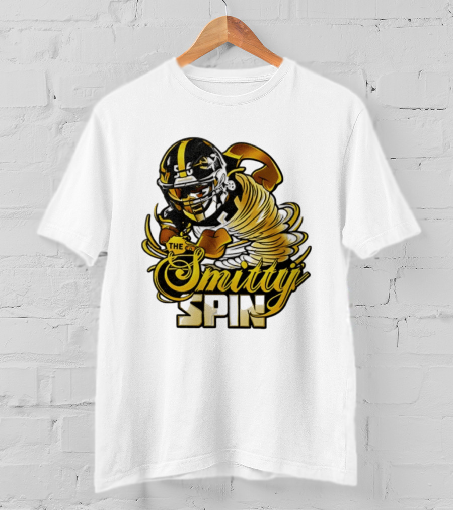 Smittyj Spin Alex Highsmith Pittsburgh Steelers Football T-Shirt