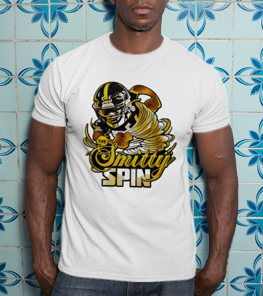 Smittyj Spin Alex Highsmith Pittsburgh Steelers Football T-Shirt