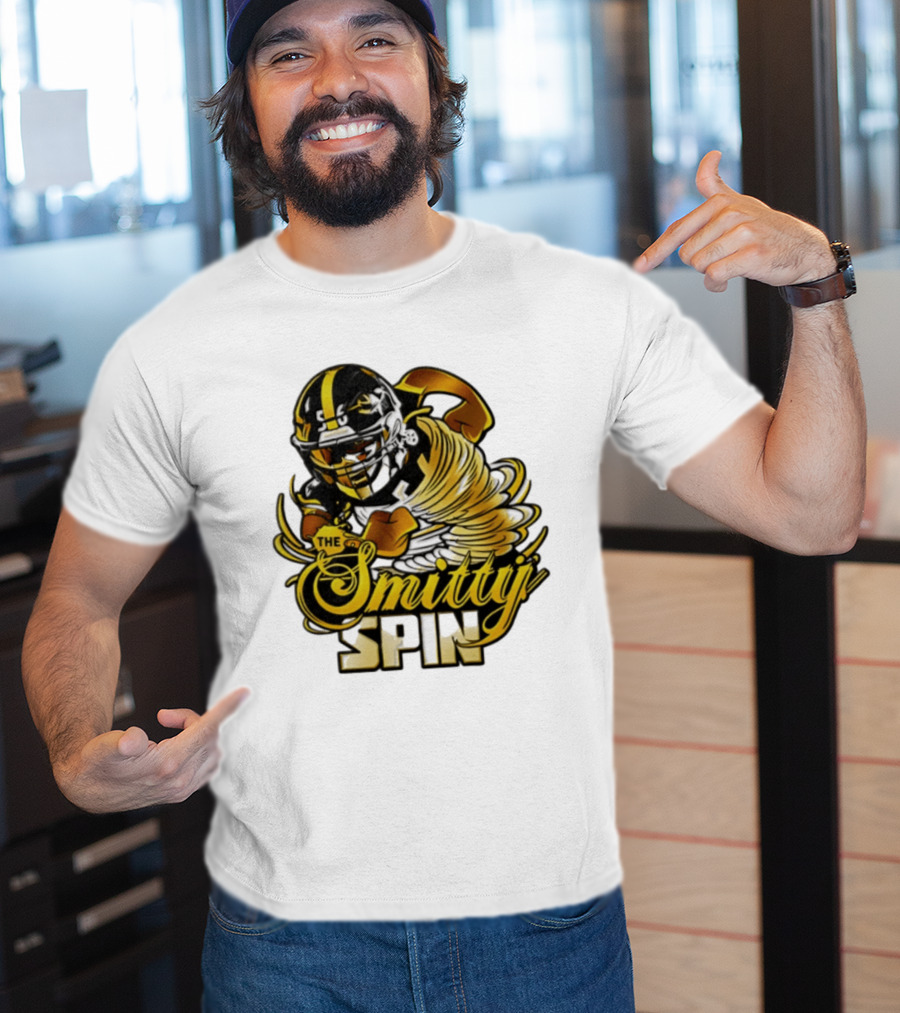 Smittyj Spin Alex Highsmith Pittsburgh Steelers Football T-Shirt