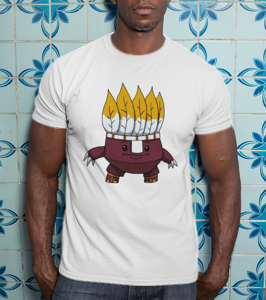 Washington Commanders Pokemon Cartoon T-Shirt