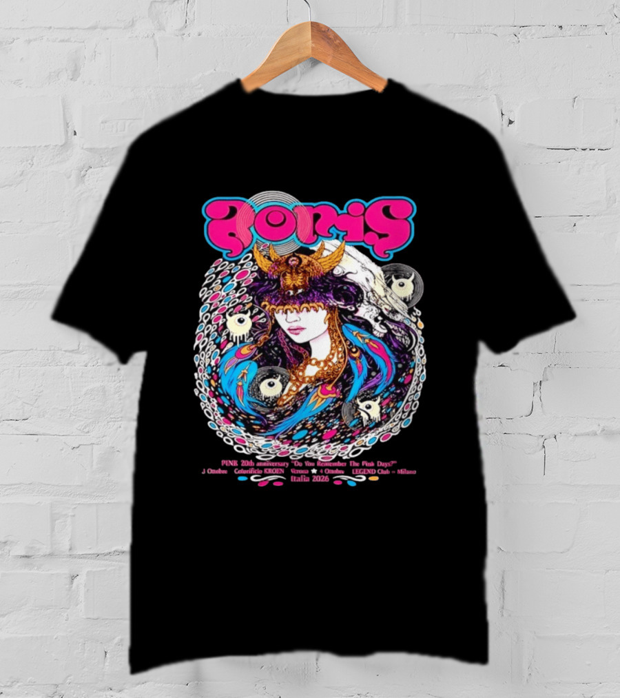 Boris Pink 20th Anniversary Do You Remember The Pink Days Tour 2026 Music Concert T-Shirt
