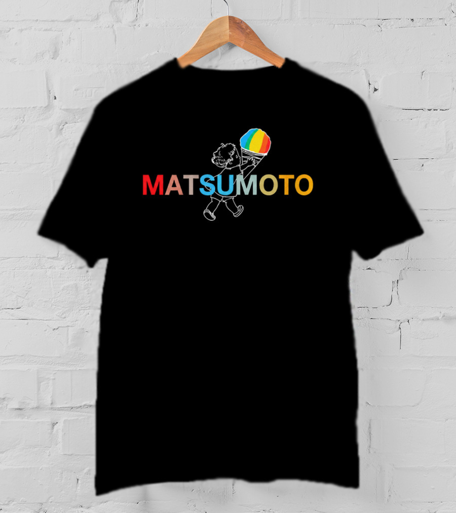 Matsumoto Shave Ice Rainbow Child Enrique Hernandez T-Shirt