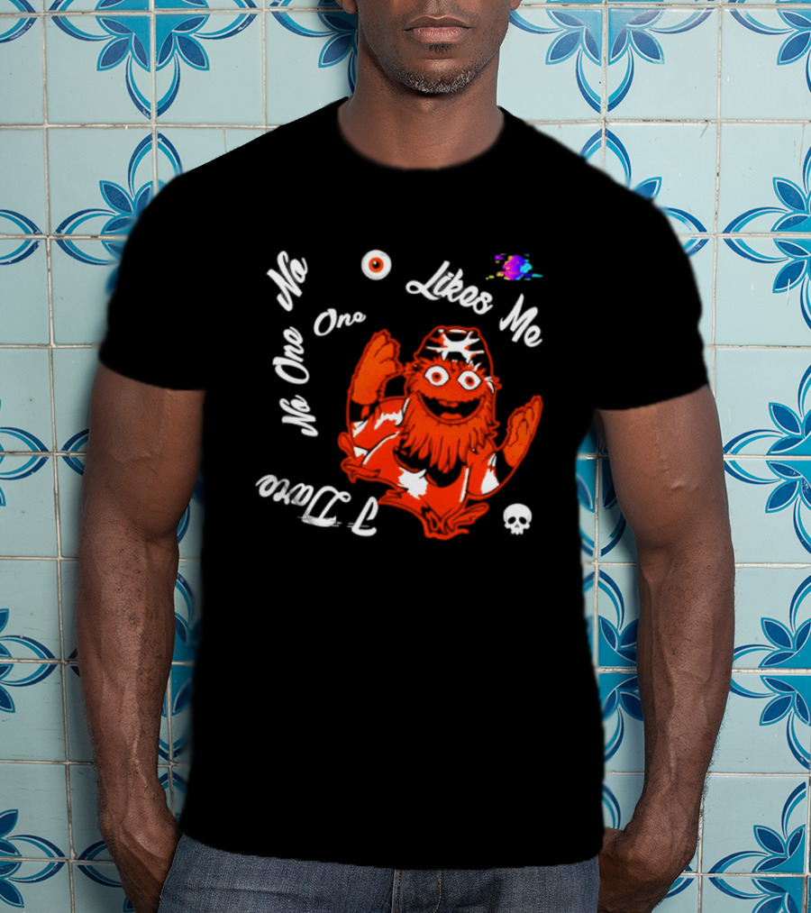 Gritty Philadelphia Flyers No One Likes Me 2026 T-Shirt