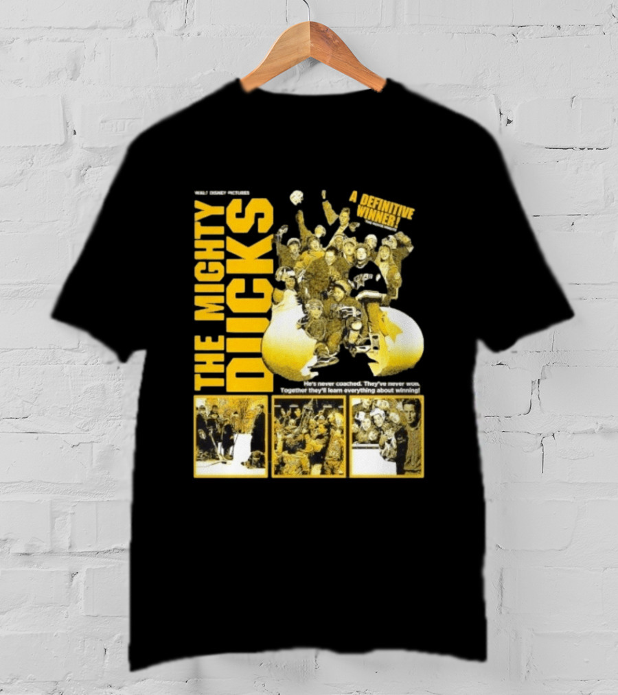 Walt Disney Pictures The Mighty Ducks Movie A Definitive Winner T-Shirt