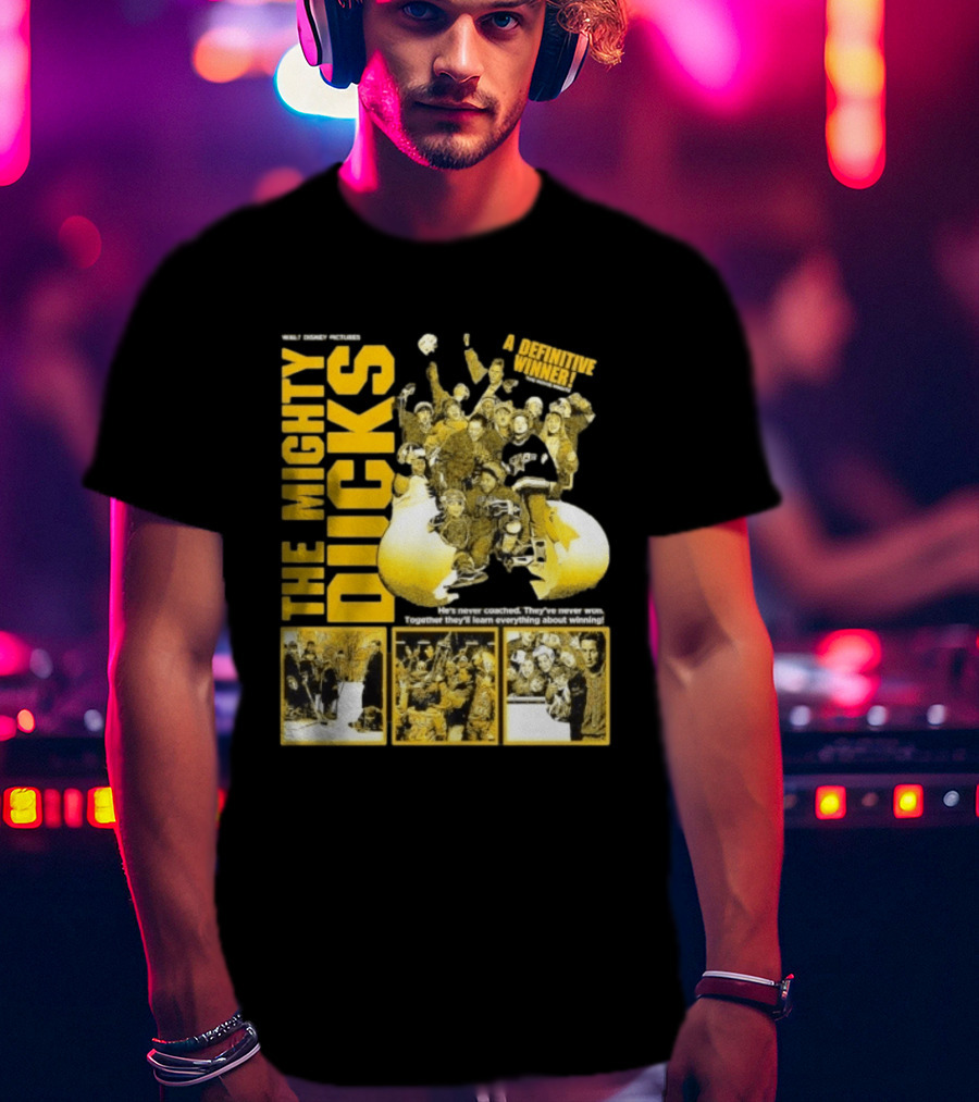 Walt Disney Pictures The Mighty Ducks Movie A Definitive Winner T-Shirt