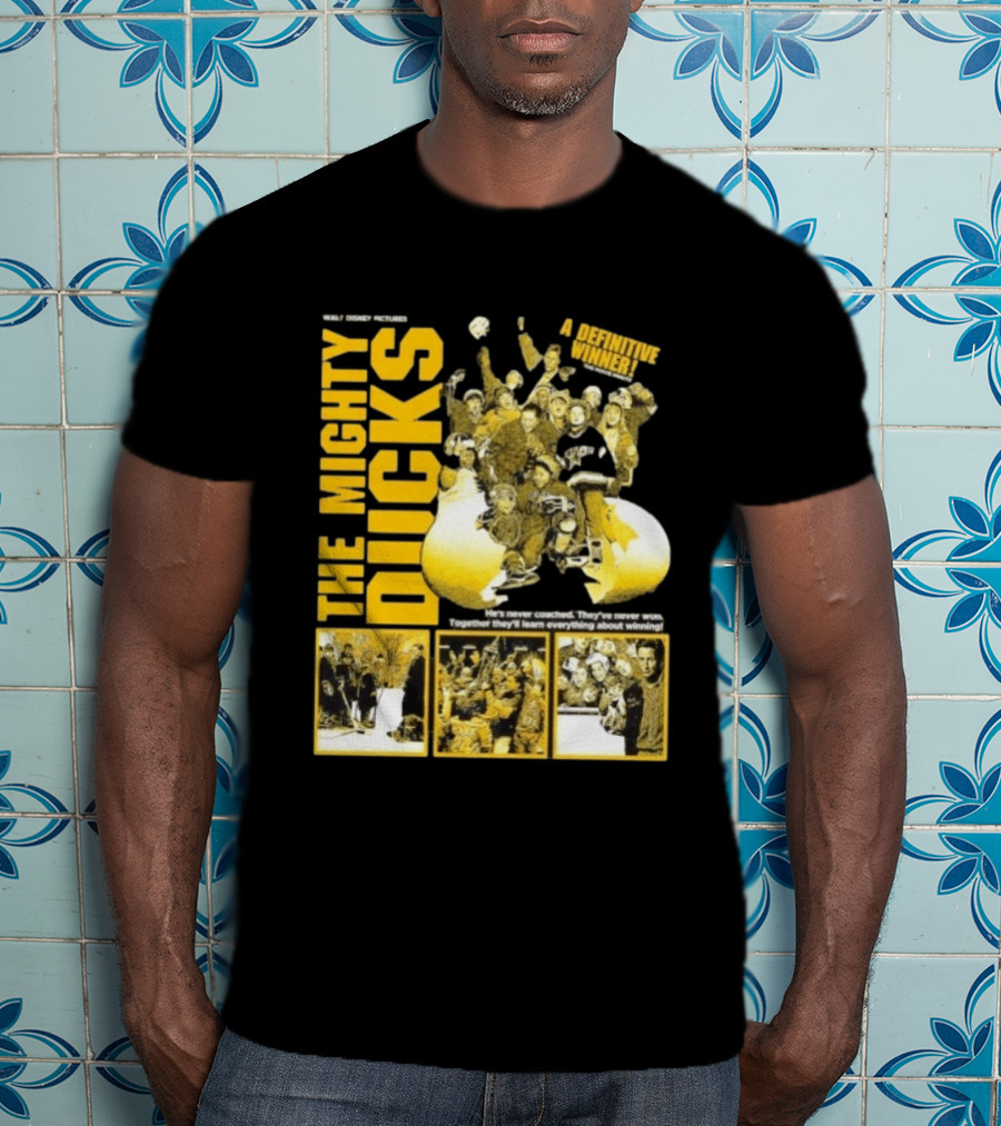 Walt Disney Pictures The Mighty Ducks Movie A Definitive Winner T-Shirt