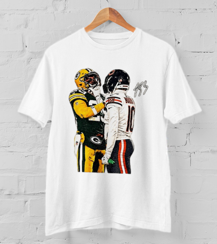 Luther Burden III Packers Bears Football Rivalry T-Shirt