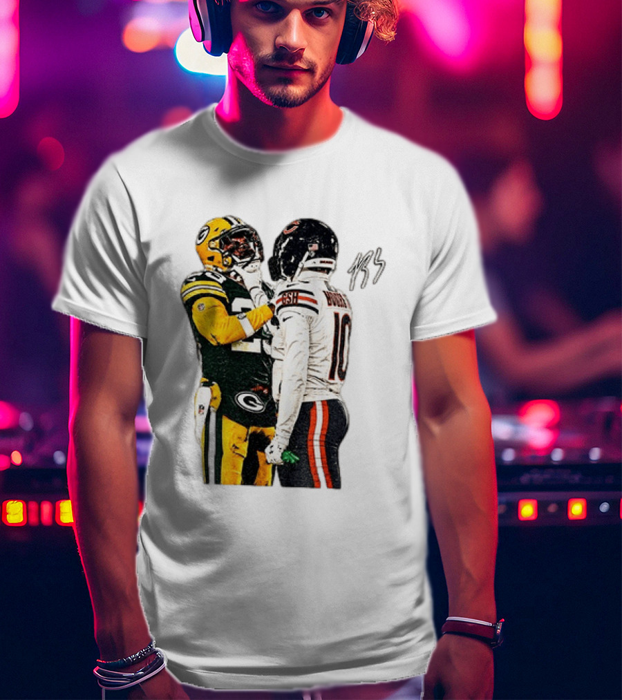 Luther Burden III Packers Bears Football Rivalry T-Shirt