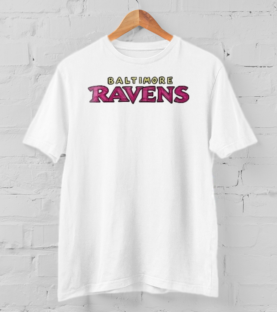 Baltimore Ravens Da Goat Heroes Fighting Cancer Awareness T-Shirt