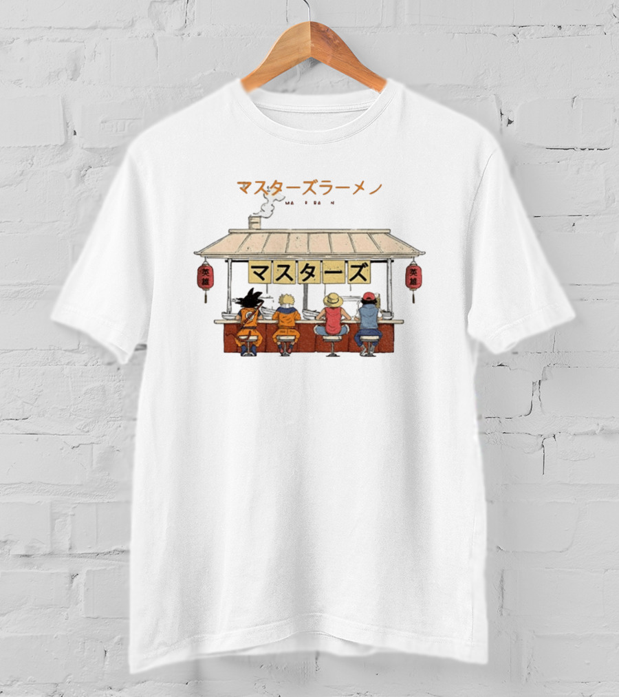 Masters Ramen Heroes Dinner One Piece T-Shirt
