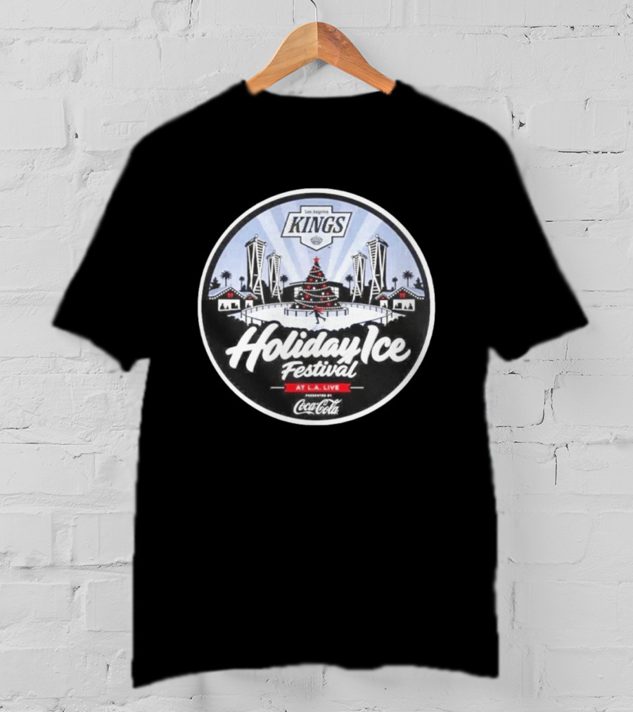 Los Angeles Kings Holiday Ice Festival At LA Live Presented By Coca Cola T-Shirt
