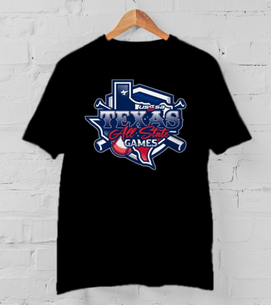 Texas All State Games USSSA Baseball Event T-Shirt