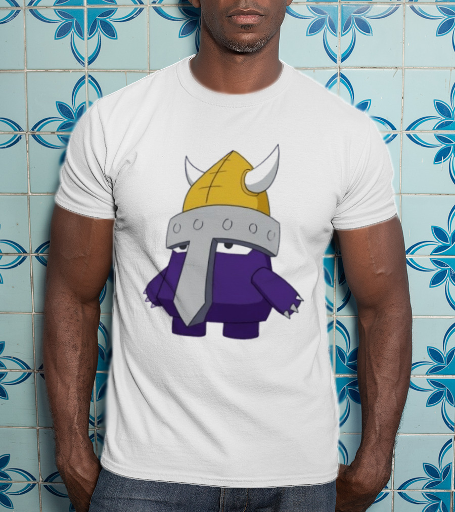 Minnesota Vikings Pokemon Mashup Viking Helmet T-Shirt