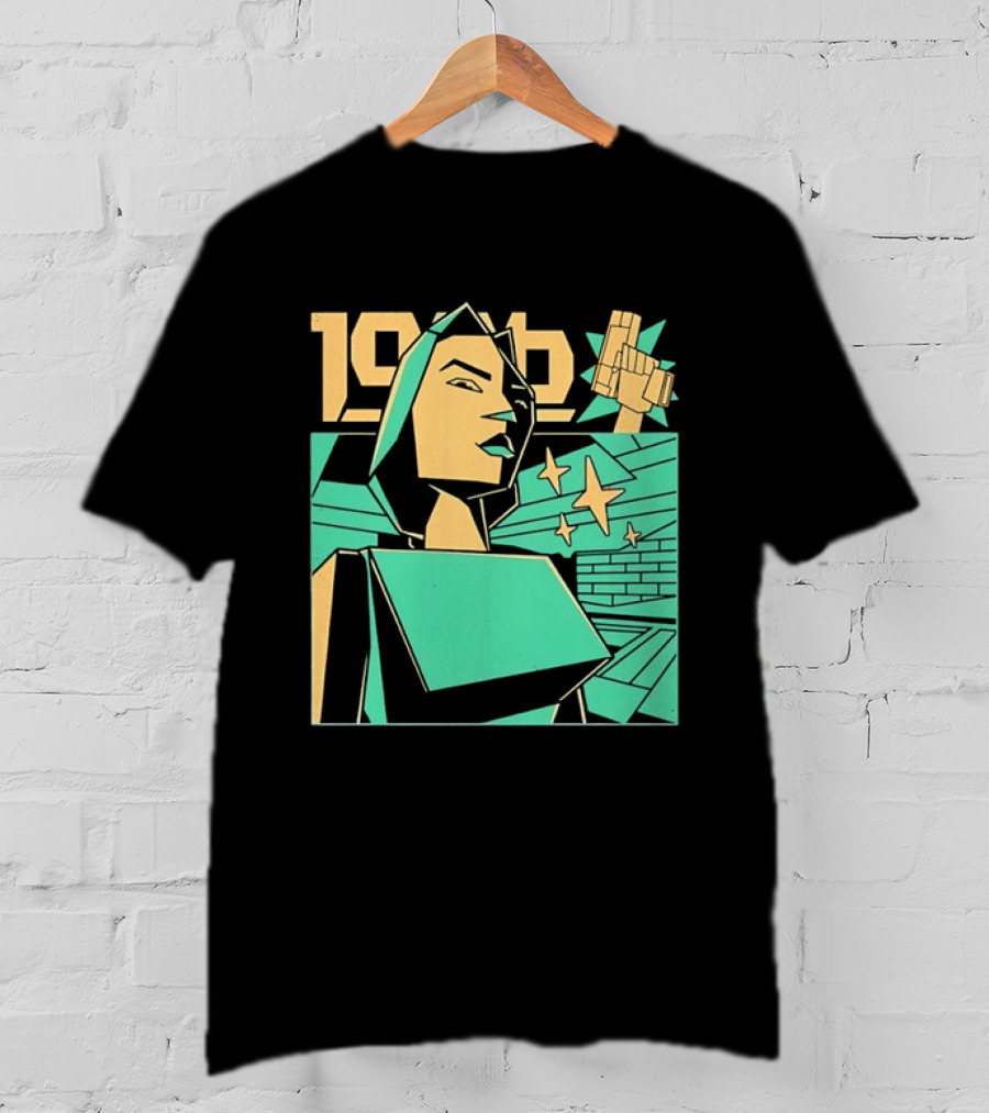 Lara Croft 1996 Polygon Style Tomb Raider Video Game T-Shirt