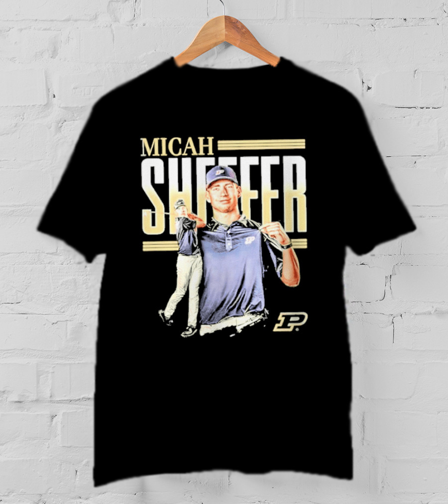 Micah Sheffer Purdue Boilermakers NCAA Men's Golf T-Shirt