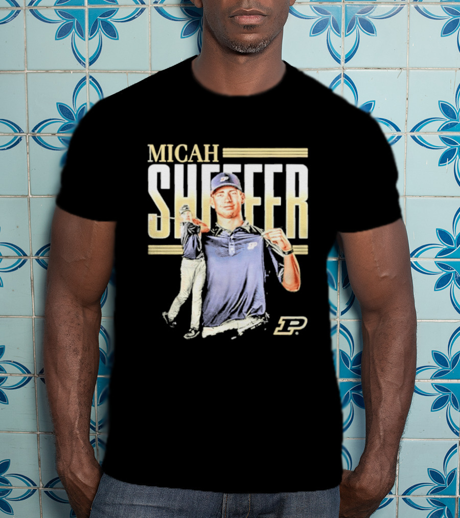 Micah Sheffer Purdue Boilermakers NCAA Men's Golf T-Shirt