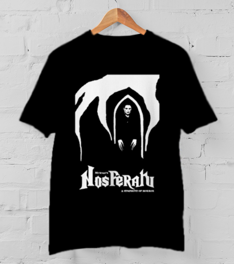 Nosferatu A Symphony Of Horror Murnau Classic Horror Film Archway T-Shirt