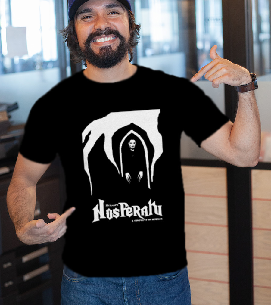 Nosferatu A Symphony Of Horror Murnau Classic Horror Film Archway T-Shirt