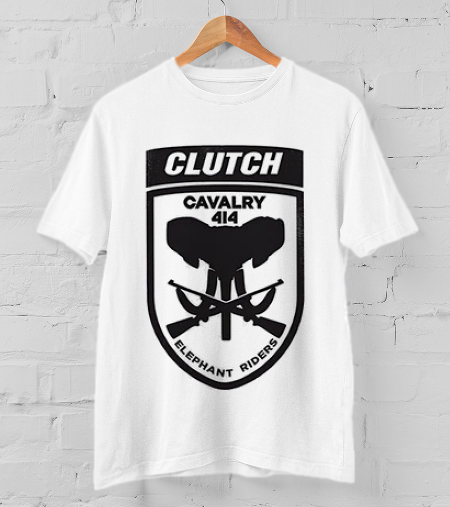 Clutch Cavalry 414 Elephant Riders T-Shirt