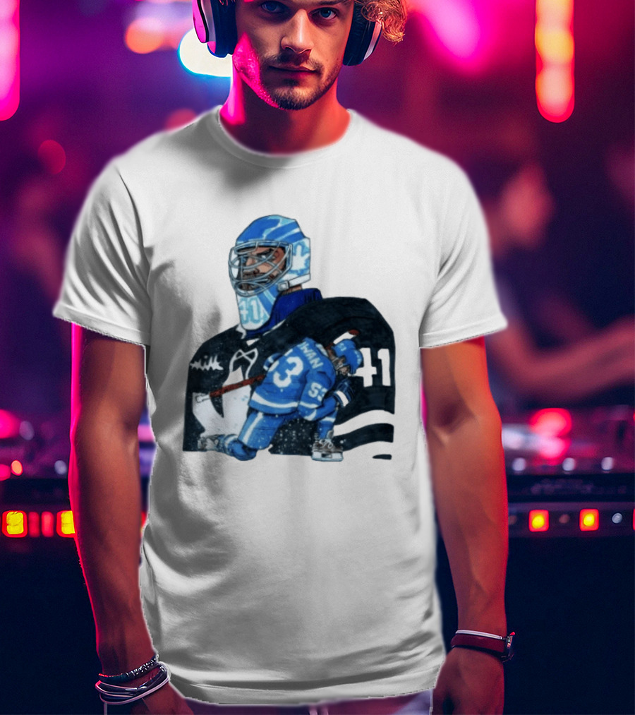 Cowan 53 Toronto Hockey Game 2 BrianBeLeafs Goalie Art 41 T-Shirt