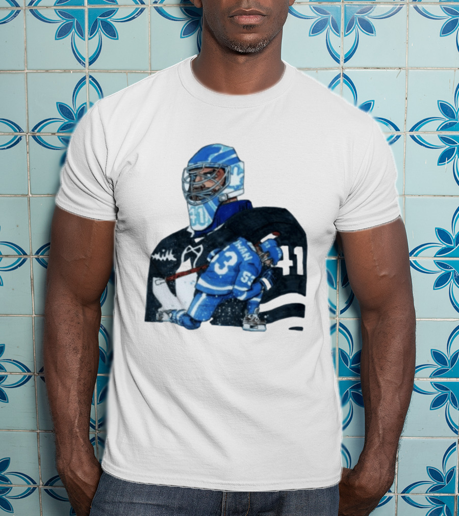 Cowan 53 Toronto Hockey Game 2 BrianBeLeafs Goalie Art 41 T-Shirt