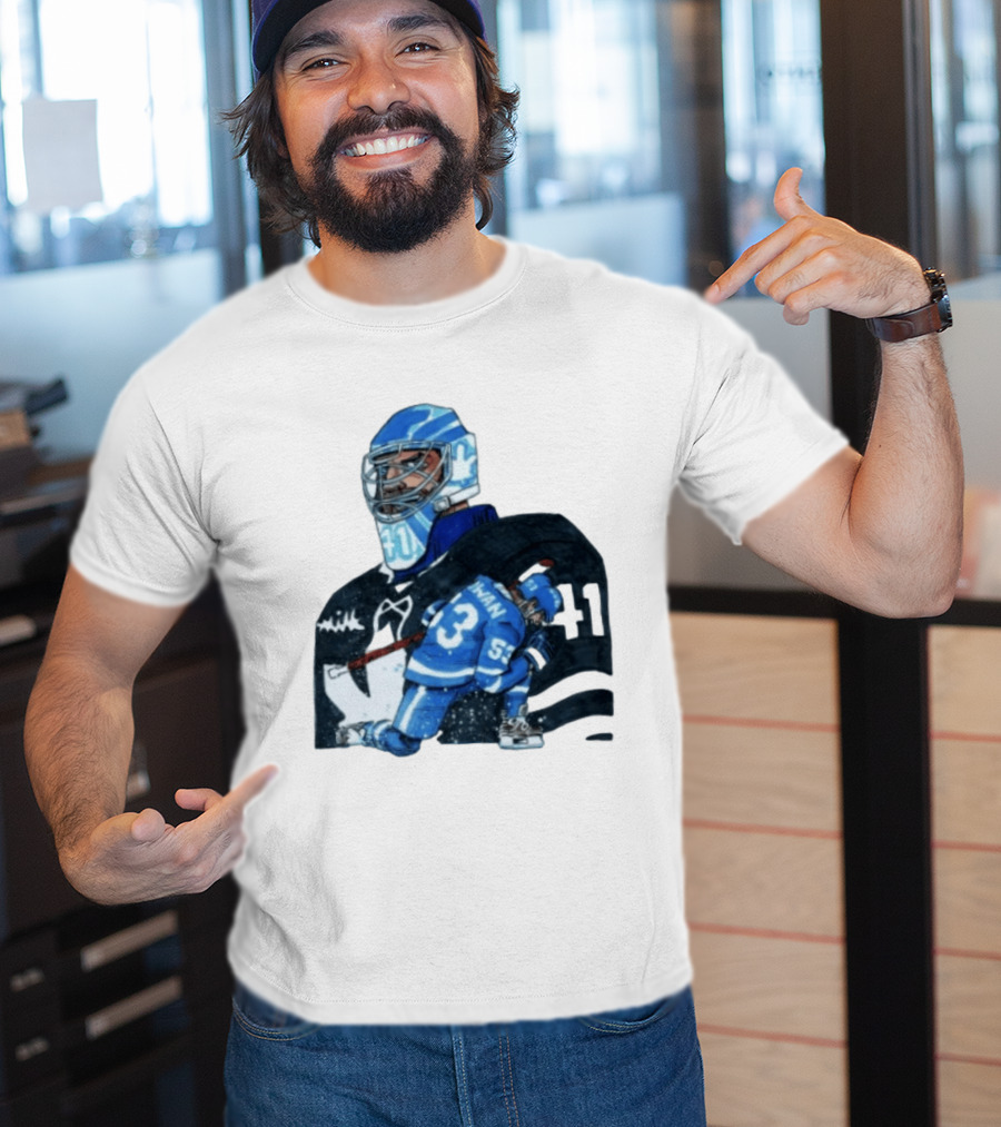 Cowan 53 Toronto Hockey Game 2 BrianBeLeafs Goalie Art 41 T-Shirt