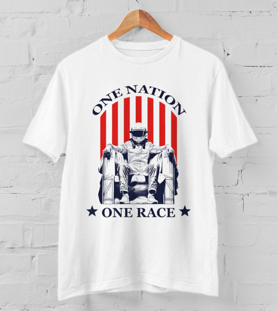 One Nation One Race Racer X IndyCar Washington DC T-Shirt