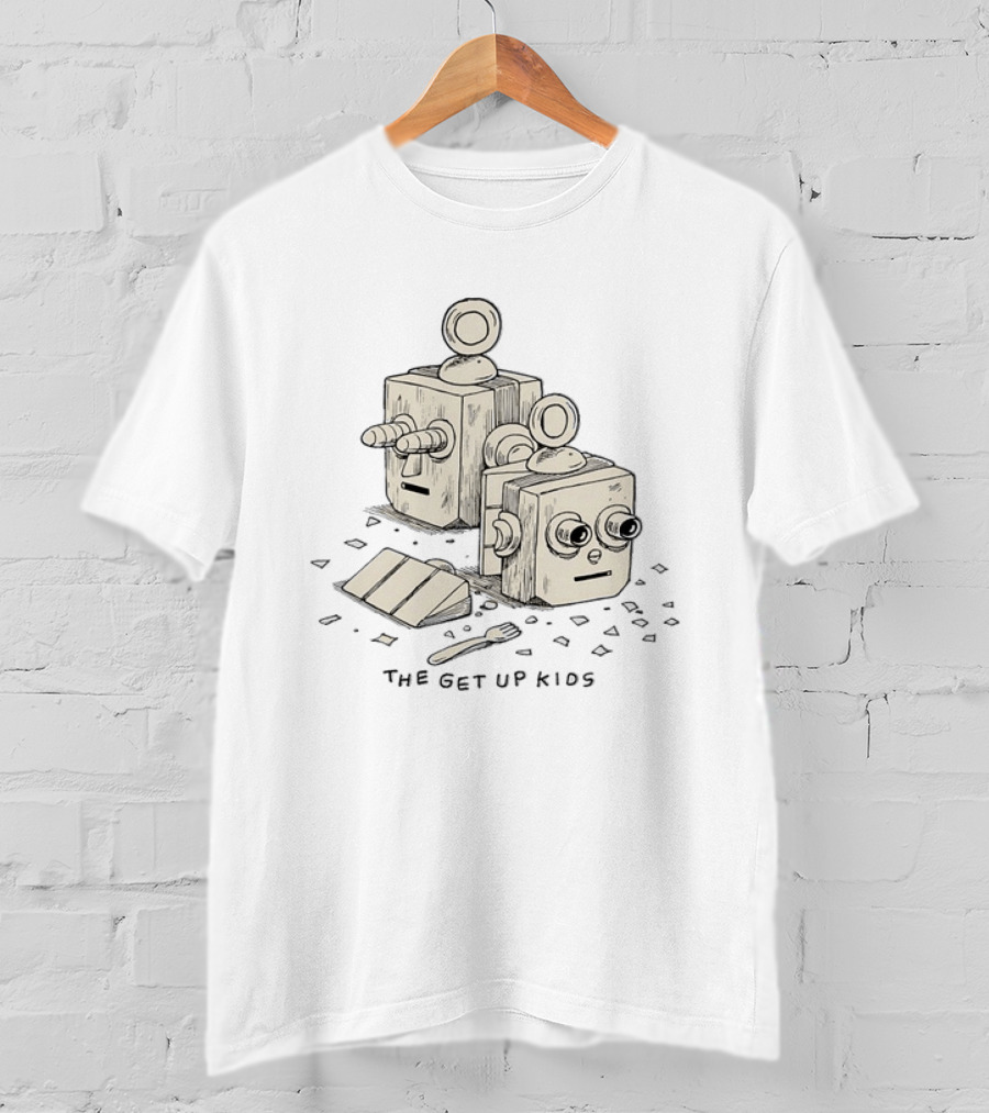 The Get Up Kids Robot Emo Indie Rock Band T-Shirt