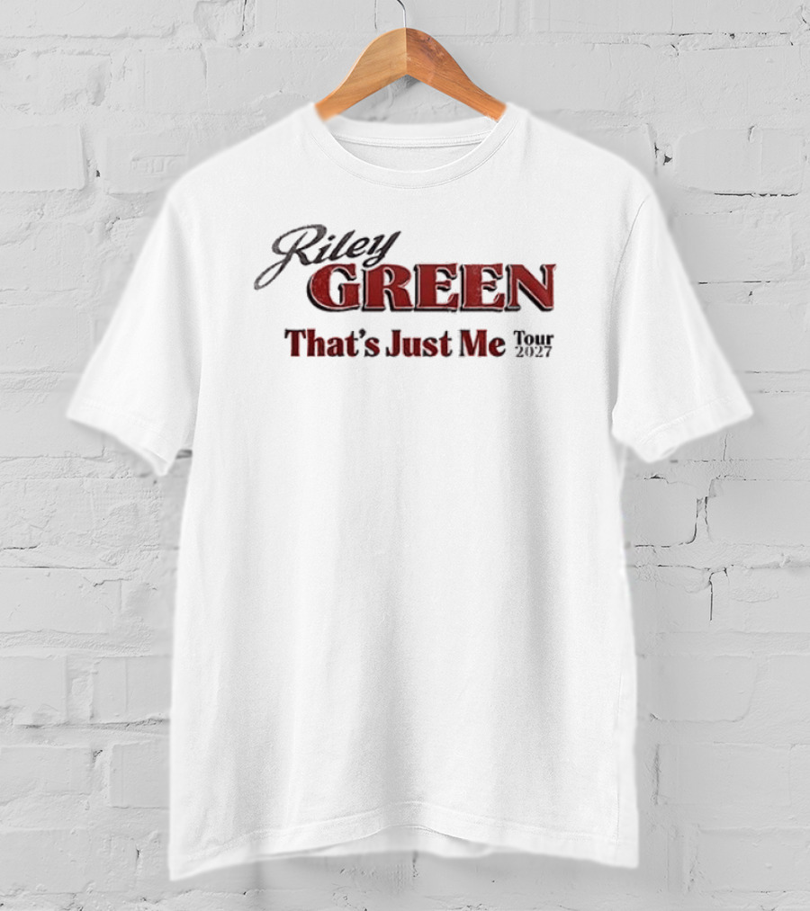 Riley Green That's Just Me Tour 2023 T-Shirt