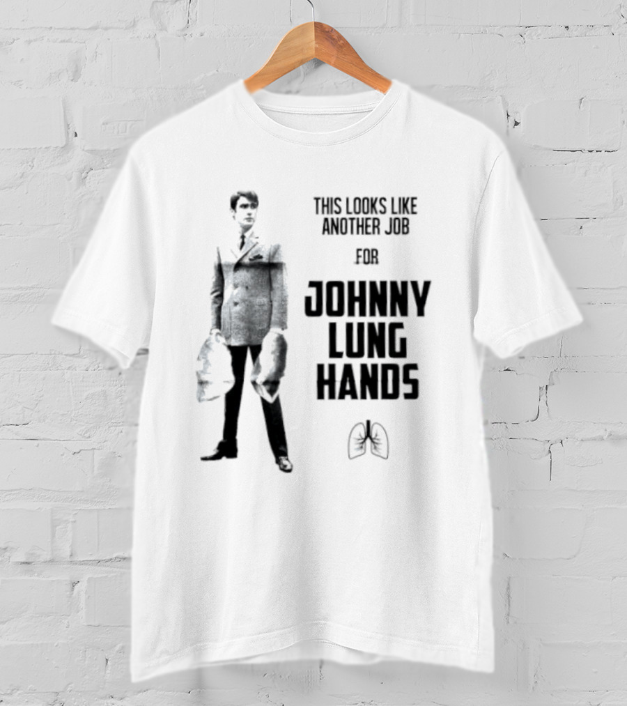 This Looks Like Another Job For Johnny Lung Hands Retro Noir T-Shirt