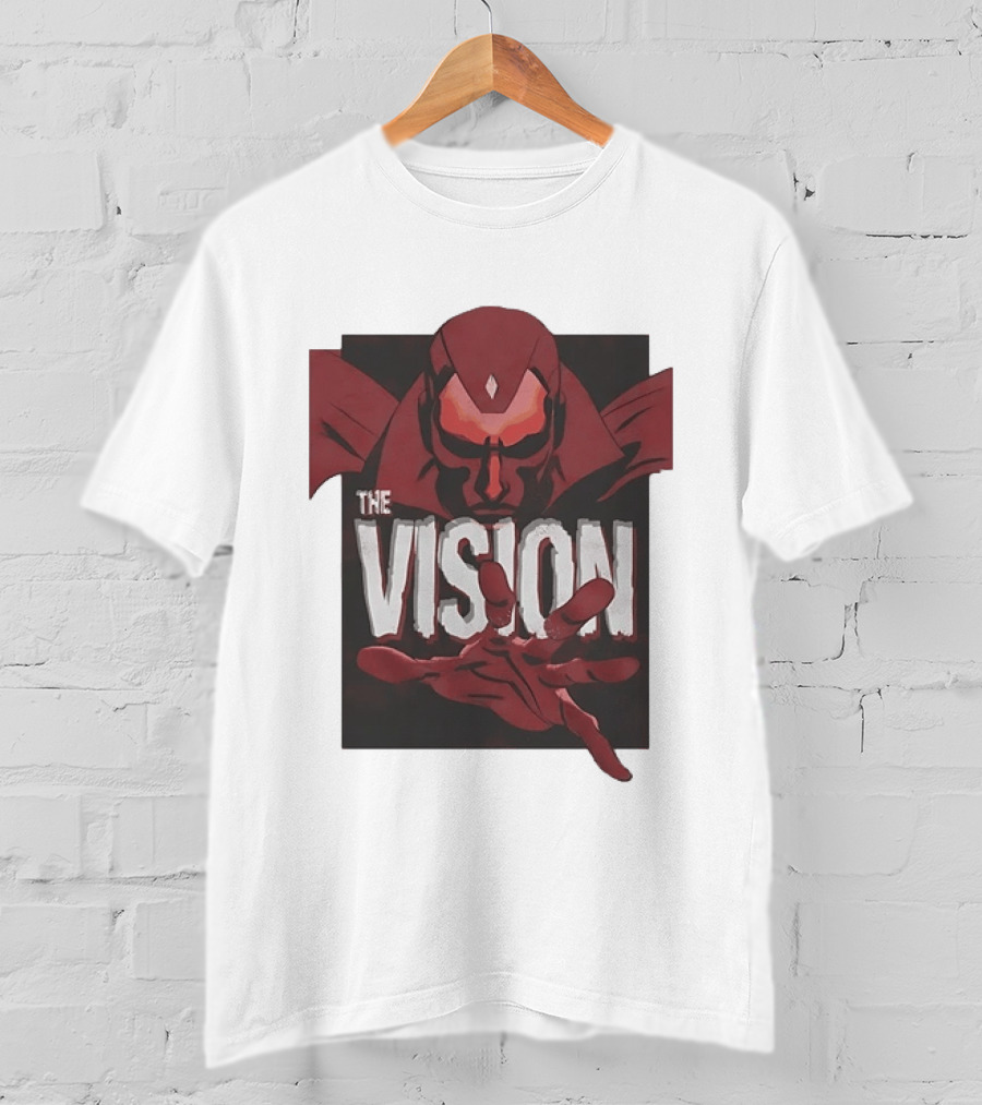 The Vision Marvel Superhero Avengers Comic T-Shirt