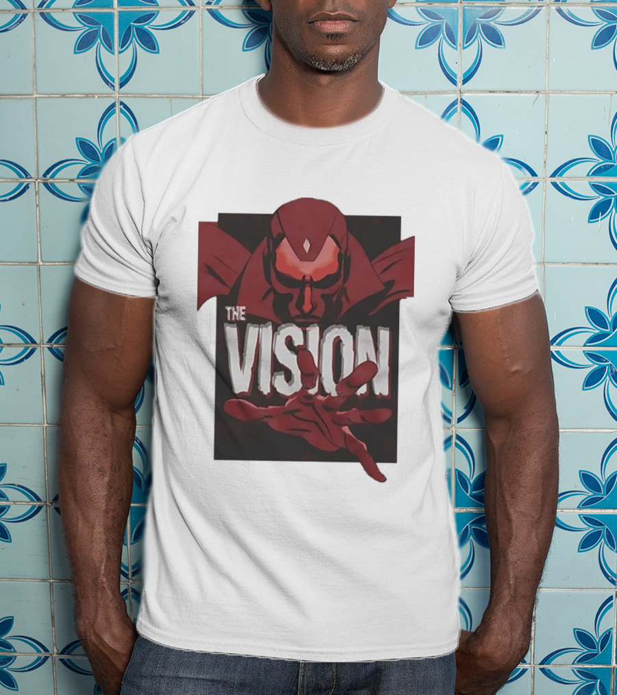 The Vision Marvel Superhero Avengers Comic T-Shirt