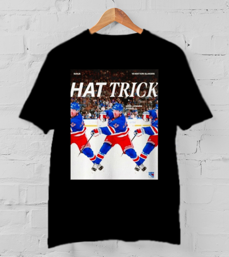 Alexis Lafrenière Hat Trick NY Rangers Vs New York Islanders 10.06.23 Forward T-Shirt