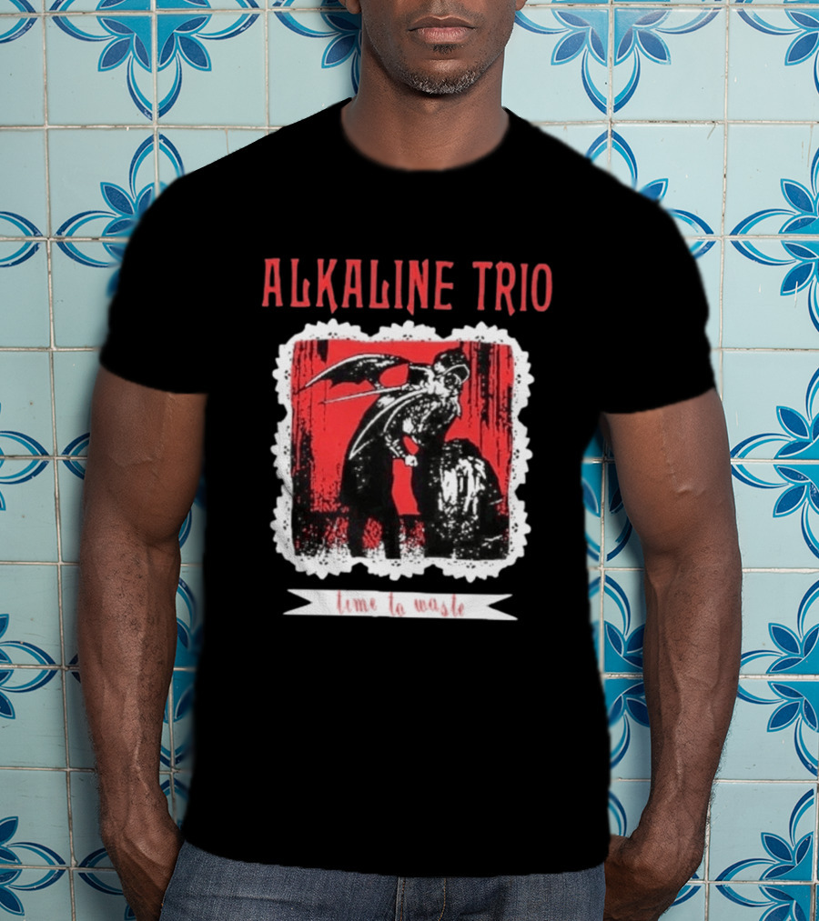 Alkaline Trio Time To Waste Punk Rock Band Album T-Shirt