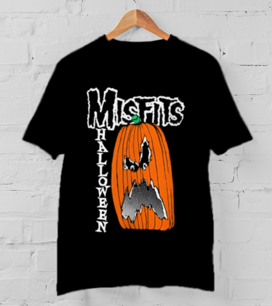 Misfits Halloween Pumpkin Punk Rock T-Shirt