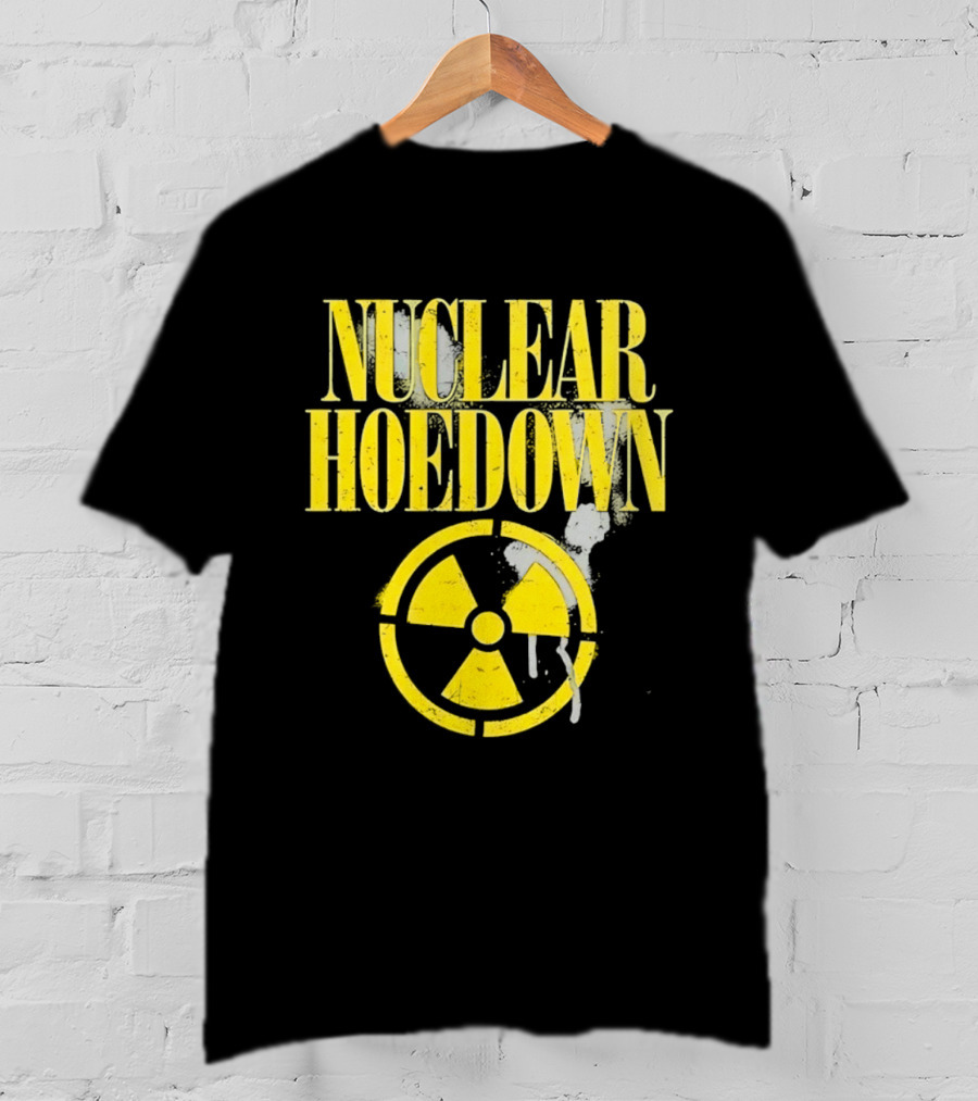 Nuclear Hoedown Distressed Radioactive T-Shirt