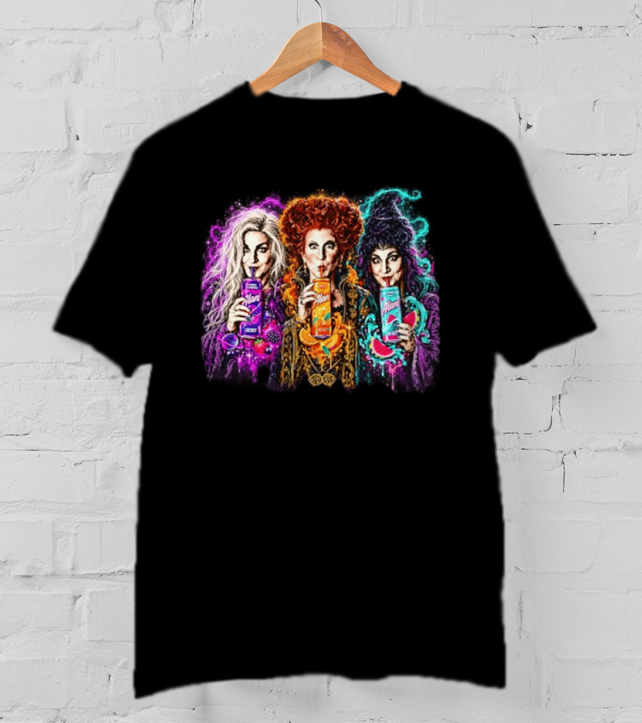 Sarah Jessica Parker Bette Midler Kathy Najimy Drinking Alani Cosmic Stardust Mimosa Watermelon Wave T-Shirt