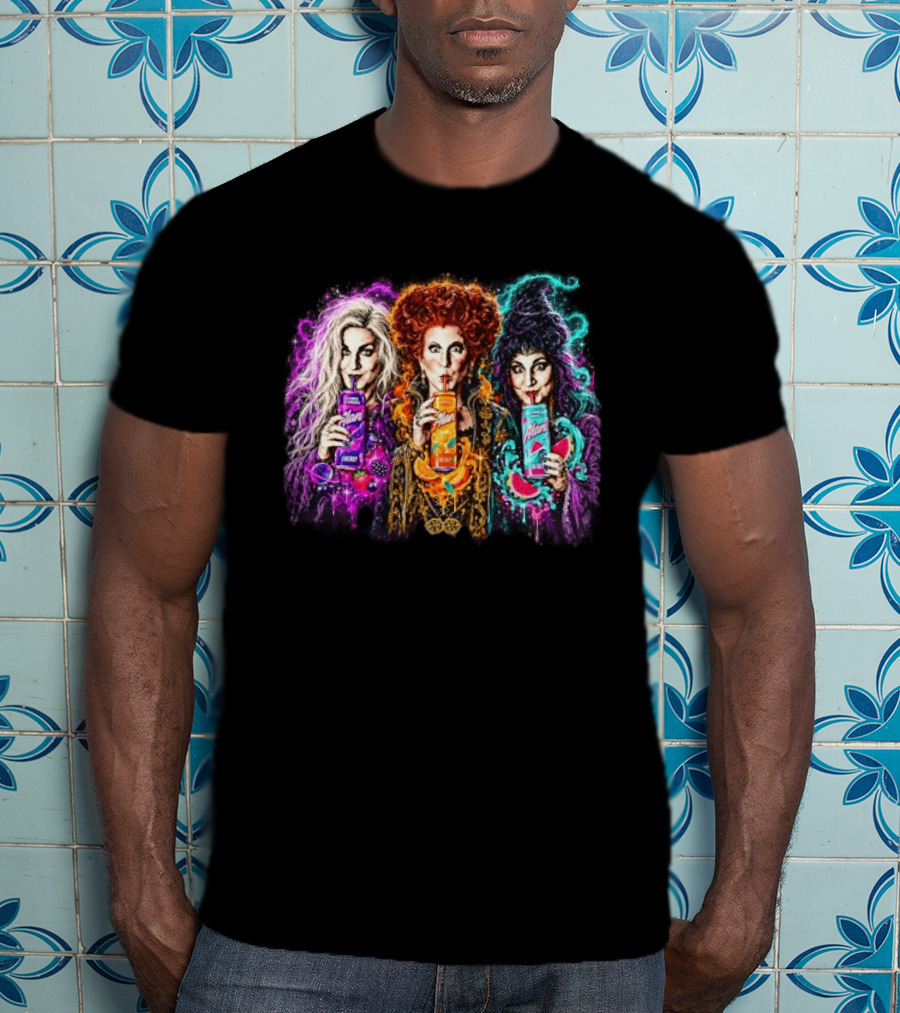 Sarah Jessica Parker Bette Midler Kathy Najimy Drinking Alani Cosmic Stardust Mimosa Watermelon Wave T-Shirt