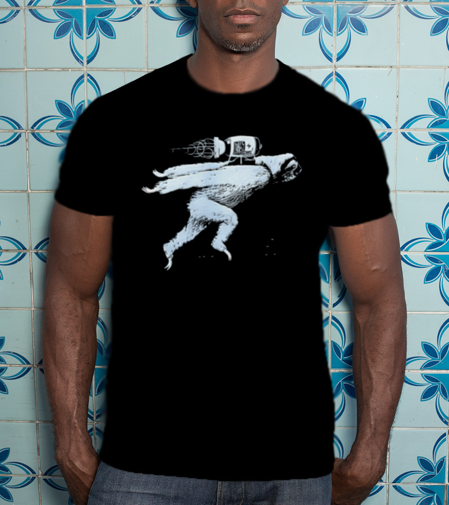 Sloth Flying With Rocket Jetpack Adventure T-Shirt