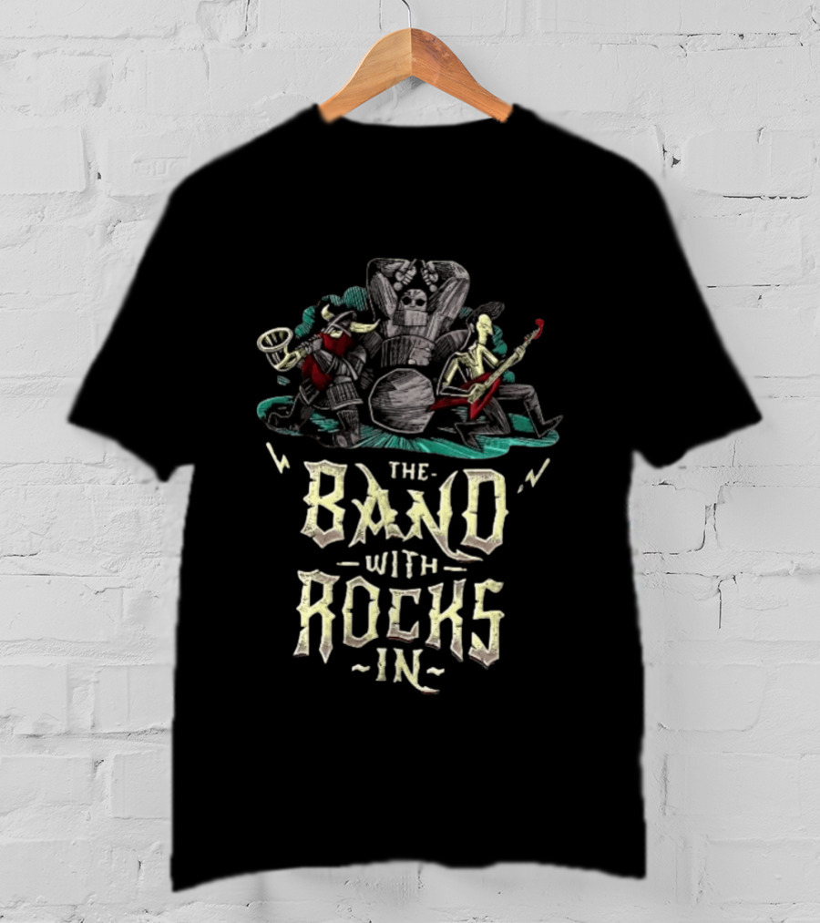 The Band With Rocks In Fantasy Concert Trio T-Shirt