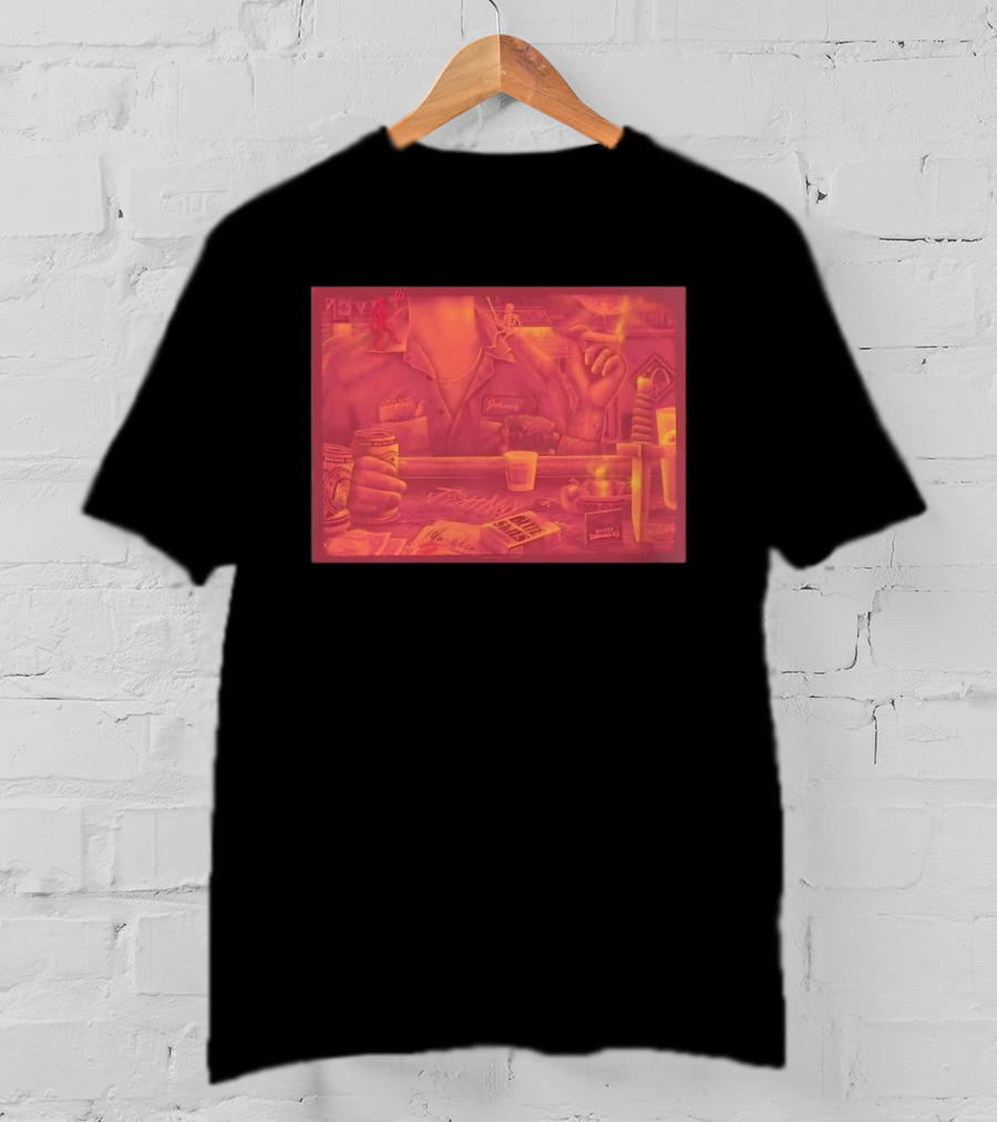 Johnny St Louis Missouri October 6 2020 Concert 100 Club Smoking Dice Beer Neon T-Shirt