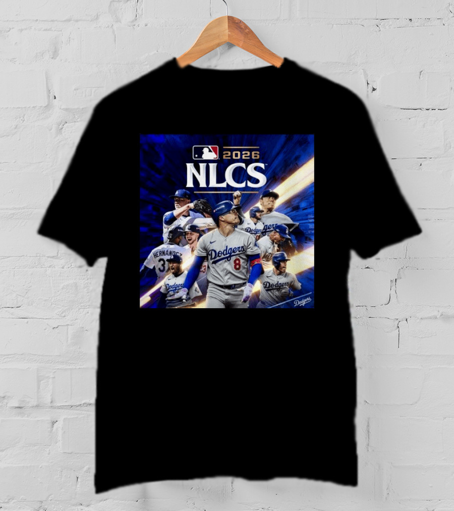MLB Los Angeles Dodgers 2026 NLCS Bound Celebration T-Shirt